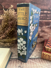 Load image into Gallery viewer, The Little Savage by Captain Marryat Beautiful Floral Binding
