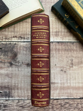 Load image into Gallery viewer, The Poetical Works of William Cowper Mauchline Fern Ware Book (et)
