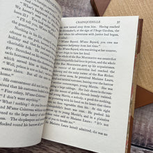 Load image into Gallery viewer, Collection of 2 Half Leather 1920&#39;s Anatole French Antique Books Marbled Edges
