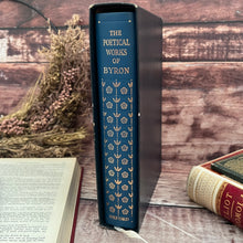 Load image into Gallery viewer, 1970 The Poetical Works of Lord Byron Full Leather Book with Slipcase
