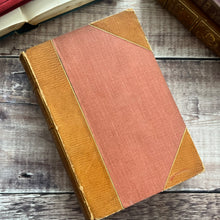 Load image into Gallery viewer, Silas Marner and Scenes of Clerical Life by George Eliot; Beautiful Half Leather Binding Art Nouveau
