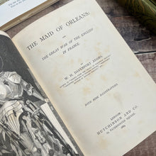 Load image into Gallery viewer, 1889 The Maid of Orleans by WH Davenport Adams; Illustrated Victorian Book
