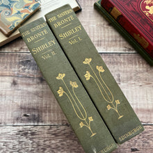 Load image into Gallery viewer, Shirley by Charlotte Bronte 1905 Edwardian Two Volume Edition Illustrated
