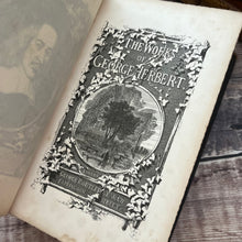 Load image into Gallery viewer, 1854 The Poetical Works of George Herbert; Full Morocco Gilt Gauffered Edges
