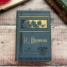 Load image into Gallery viewer, The Poetical Works of Robert Browning; Victorian 19th Century Antique Book
