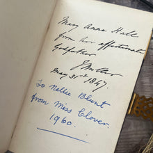 Load image into Gallery viewer, 1863 The Book of Common Prayer Full Velvet Binding Gauffered Edges &amp; Brass Clasp
