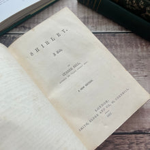 Load image into Gallery viewer, Rare 1857 Shirley by Currer Bell (Charlotte Bronte) Early Victorian Book

