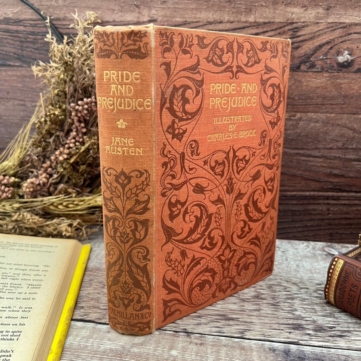1899 Pride and Prejudice by Jane Austen in AA Turbayne Art Nouveau Binding