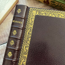 Load image into Gallery viewer, 1899 Beautiful Antique French Book Missel de Notre Dame de France Full Leather (Et)
