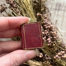 Load image into Gallery viewer, Small Rain Upon the Tender Herb written by Anon; Miniature Victorian Leather Book
