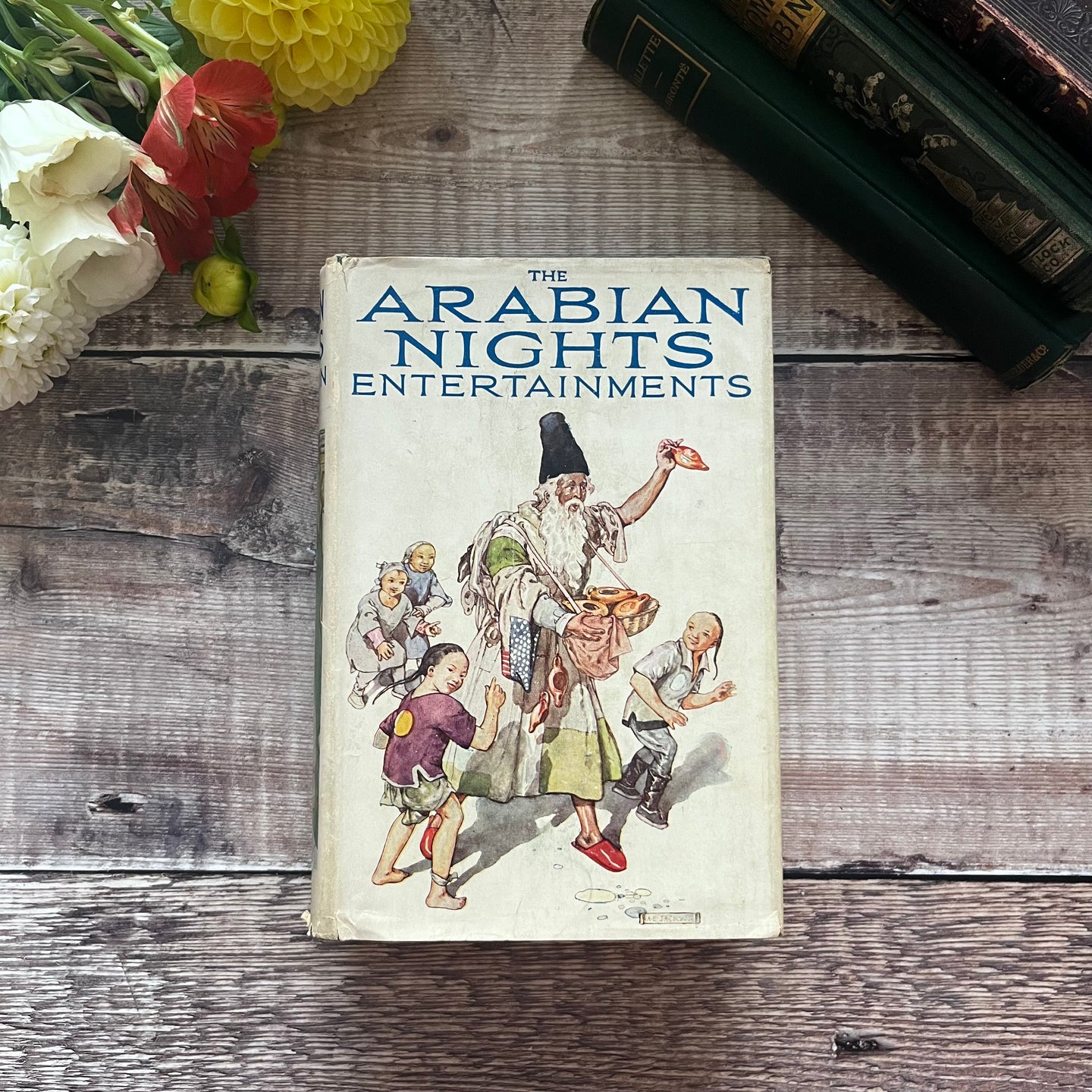 The Arabian Nights Entertainments Vintage Book with Dust Jacket