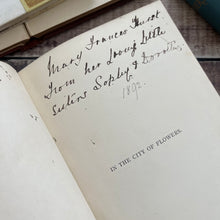 Load image into Gallery viewer, 1889 In The City of Flowers A Story by Mrs Emma Marshall; Victorian Book
