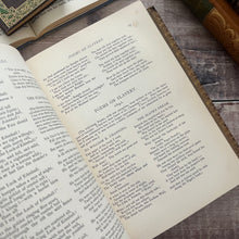Load image into Gallery viewer, 1887 The Poetical Works of Longfellow Full Tree Calf Leather Binding
