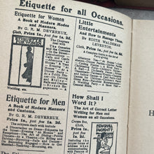 Load image into Gallery viewer, 1912 How and What to Dance by W Lamb Antique Book (Et)
