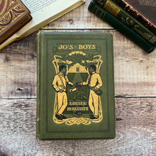 Load image into Gallery viewer, 1907 Jo&#39;s Boys by Louisa May Alcott Edwardian Illustrated Antique Book
