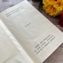 Load image into Gallery viewer, 1941 Pride and Prejudice by Jane Austen Vintage Book with Dust Jacket
