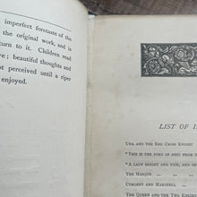 Load image into Gallery viewer, 1878 Spenser for Children Illustrated with Colour Plates Mid Victorian Book
