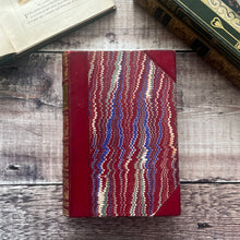 Load image into Gallery viewer, 1890 Faust A Tragedy by Goethe Fine Half Calf Leather Binding Marbled
