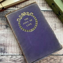 Load image into Gallery viewer, The Joys of Life Full Purple Leather Yapp Binding
