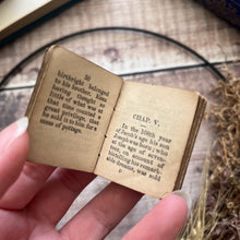 Load image into Gallery viewer, Bible in Miniature; Illustrated Full Leather Book for the Pocket
