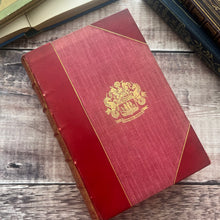 Load image into Gallery viewer, 1898 The Poetical Works of Sir Walter Scott; Half Calf School Prize Binding
