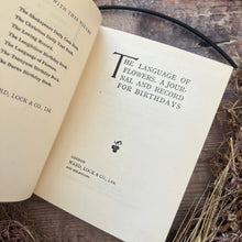 Load image into Gallery viewer, The Language of Flowers A Journal and Record of Birthdays Book with DJ
