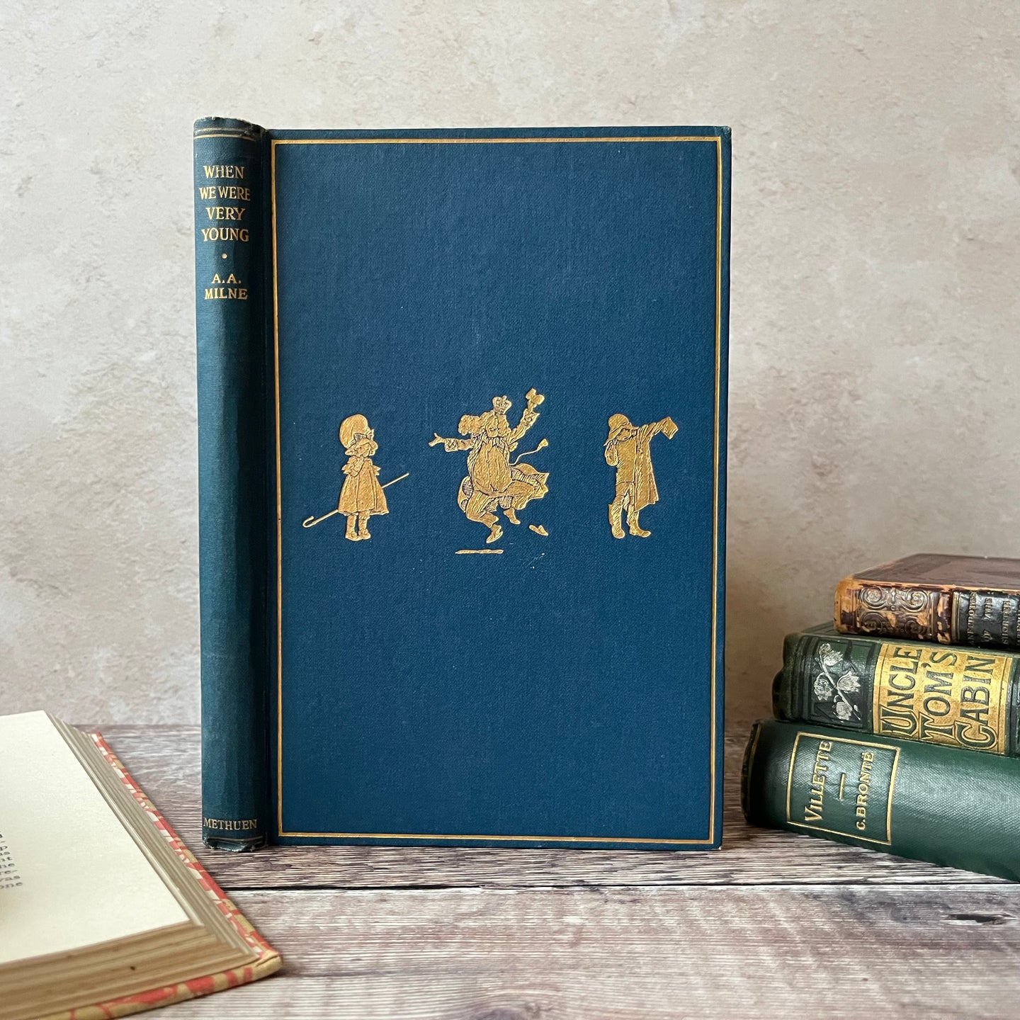 1925 When We Were Very Young by AA Milne Antique Illustrated Book