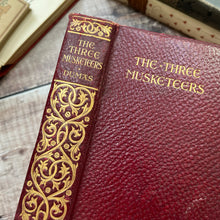 Load image into Gallery viewer, The Three Musketeers by Alexandre Dumas Faux Leather Illustrated Book
