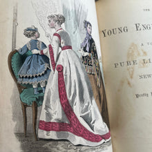 Load image into Gallery viewer, 1868 The Young Englishwoman; A Volume of Pure Literature and New Fashions
