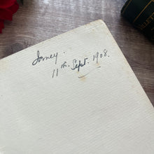 Load image into Gallery viewer, Full Leather Book of Poetry by Lord Alfred Tennyson With Floral Gilt
