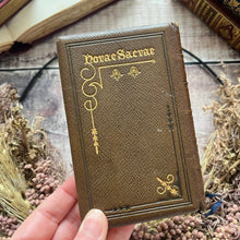Load image into Gallery viewer, 1850 Horae Sacrae Prayers &amp; Meditations for Private Use Full Morocco Binding Gauffered Edges
