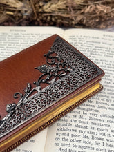 Load image into Gallery viewer, 1885 Petit Paroissien Romain; Full Leather French Catholic Prayer Book with Metalwork
