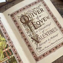 Load image into Gallery viewer, 1876 The Quiver of Love A Collection of Valentine Poetry; Colour Plates
