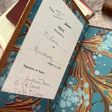 Load image into Gallery viewer, Half Hours In Field and Forest; Stunning Full Tree Calf Leather Binding
