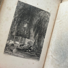 Load image into Gallery viewer, 1852 &amp; 1856 Our Village by Miss Mary Russell Mitford; Early Victorian Two Volume Set
