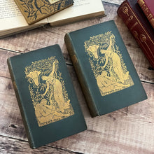 Load image into Gallery viewer, 1891 The Hesperides by Robert Herrick Two Volume Set from the Muses’ Library
