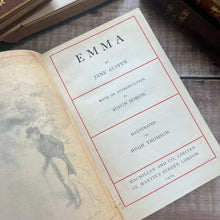 Load image into Gallery viewer, 1909 Emma by Jane Austen Illustrated by Hugh Thomson Late Edwardian Book
