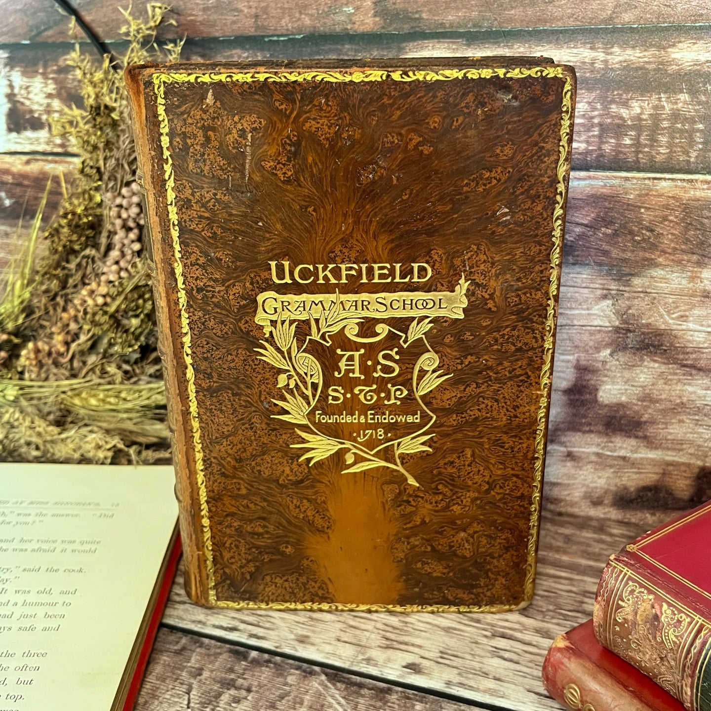 1893 The Fifteen Decisive Battles of the World by Sir Edward Creasy Full Tree Calf