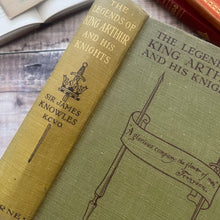 Load image into Gallery viewer, 1930 The Legend of King Arthur and His Knights; Vintage Illustrated Book
