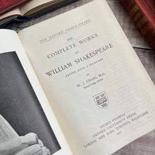 Load image into Gallery viewer, 1911 The Complete Works of Shakespeare Faux Leather Book
