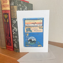 Load image into Gallery viewer, Pack of 3 Beautiful Little Women Cards...Digital Design of Antique Book...Louisa May Alcott
