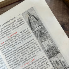 Load image into Gallery viewer, 1899 Beautiful Antique French Book Missel de Notre Dame de France Full Leather (Et)
