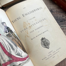 Load image into Gallery viewer, 1868 The Young Englishwoman; A Volume of Pure Literature and New Fashions
