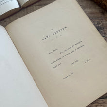Load image into Gallery viewer, 1834 Fisher's Drawing Room Scrapbook; Poetry and Black and White Plates
