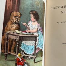 Load image into Gallery viewer, 1884 Rhymes for the Nursery by Ann and Jane Taylor Beautiful Binding
