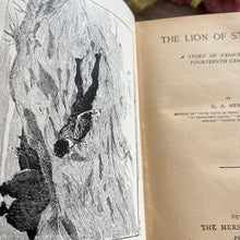 Load image into Gallery viewer, Lion of St Mark by G A Henty A Tale of 14th Century Venice Vintage Hardback Book

