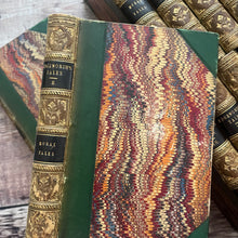 Load image into Gallery viewer, 1830&#39;s Collection of The Works of Maria Edgeworth in 18 Volumes Georgian Half Leather Set

