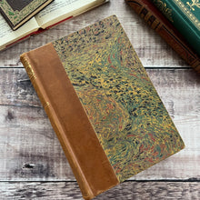Load image into Gallery viewer, Quarter Leather French Book of Poetry by Victor Hugo; Lovely Antique Book
