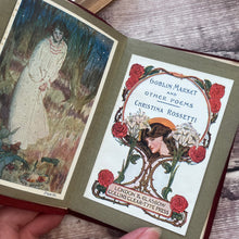 Load image into Gallery viewer, Goblin Market and Other Poems by Christina Rossetti; Leather Yapp Binding
