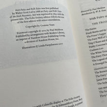 Load image into Gallery viewer, 2007 Irish Fairy and Folk Tales by WB Yeats Folio Society with Slipcase Illustrated Book
